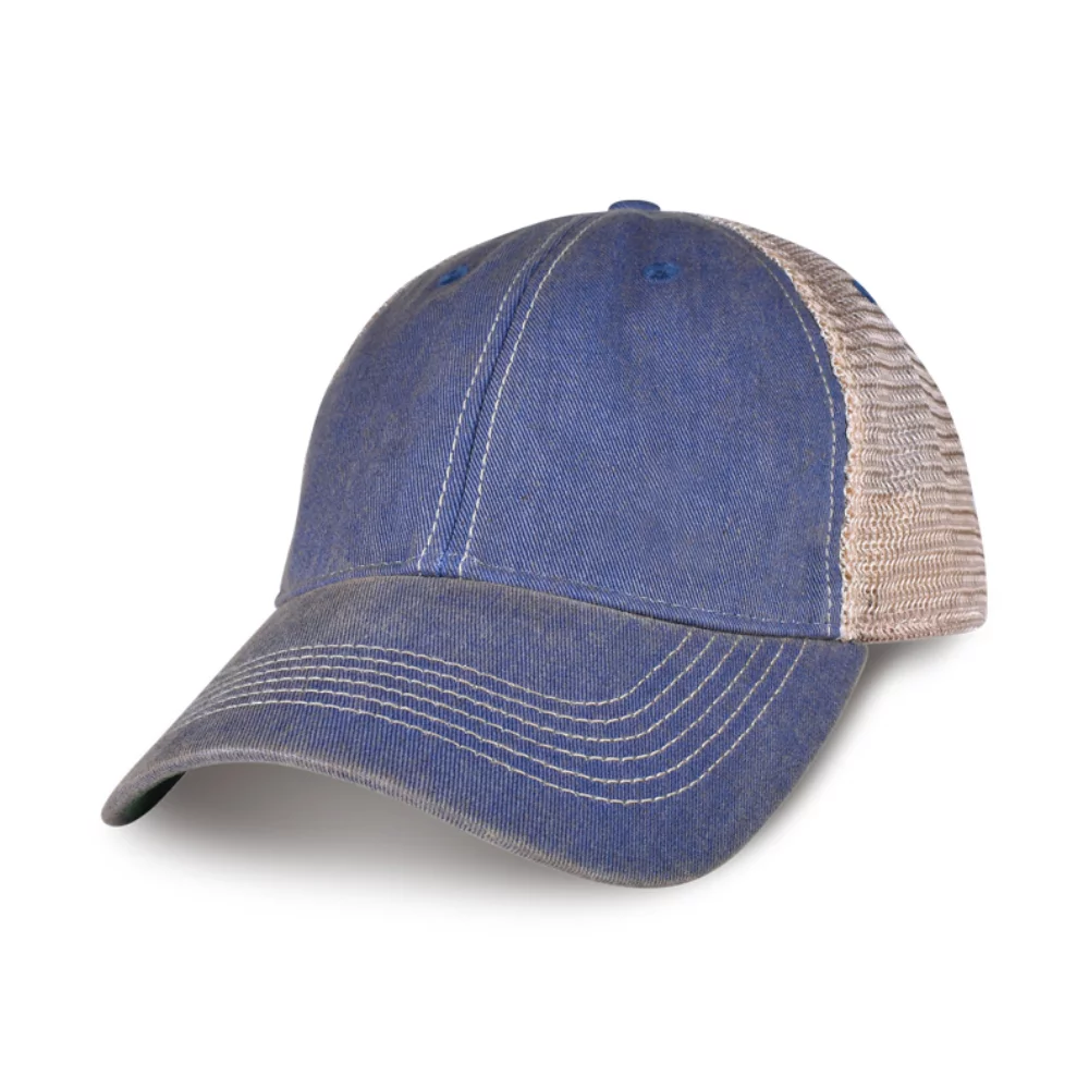 Merrimack Hat Co.™ Austin Vintage Trucker - Royal-Tan