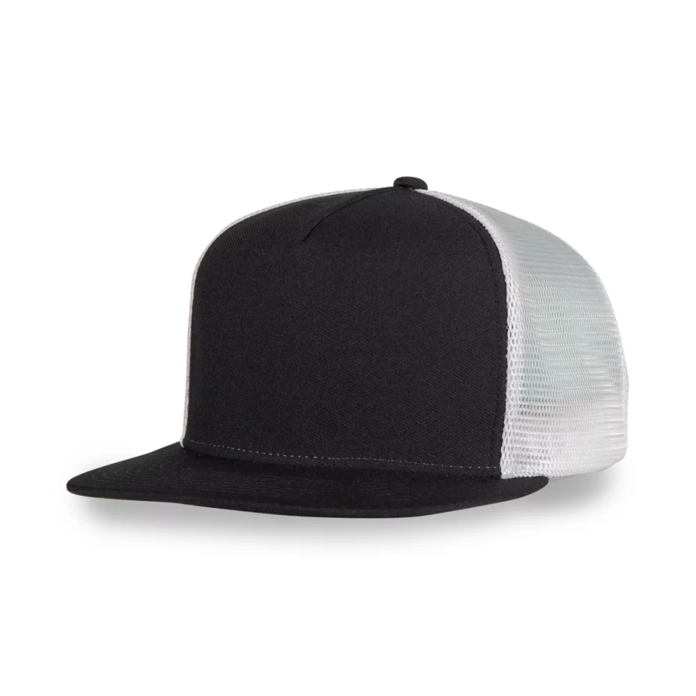 Merrimack Hat Co.™ Knox Trucker - Noir-Blanc