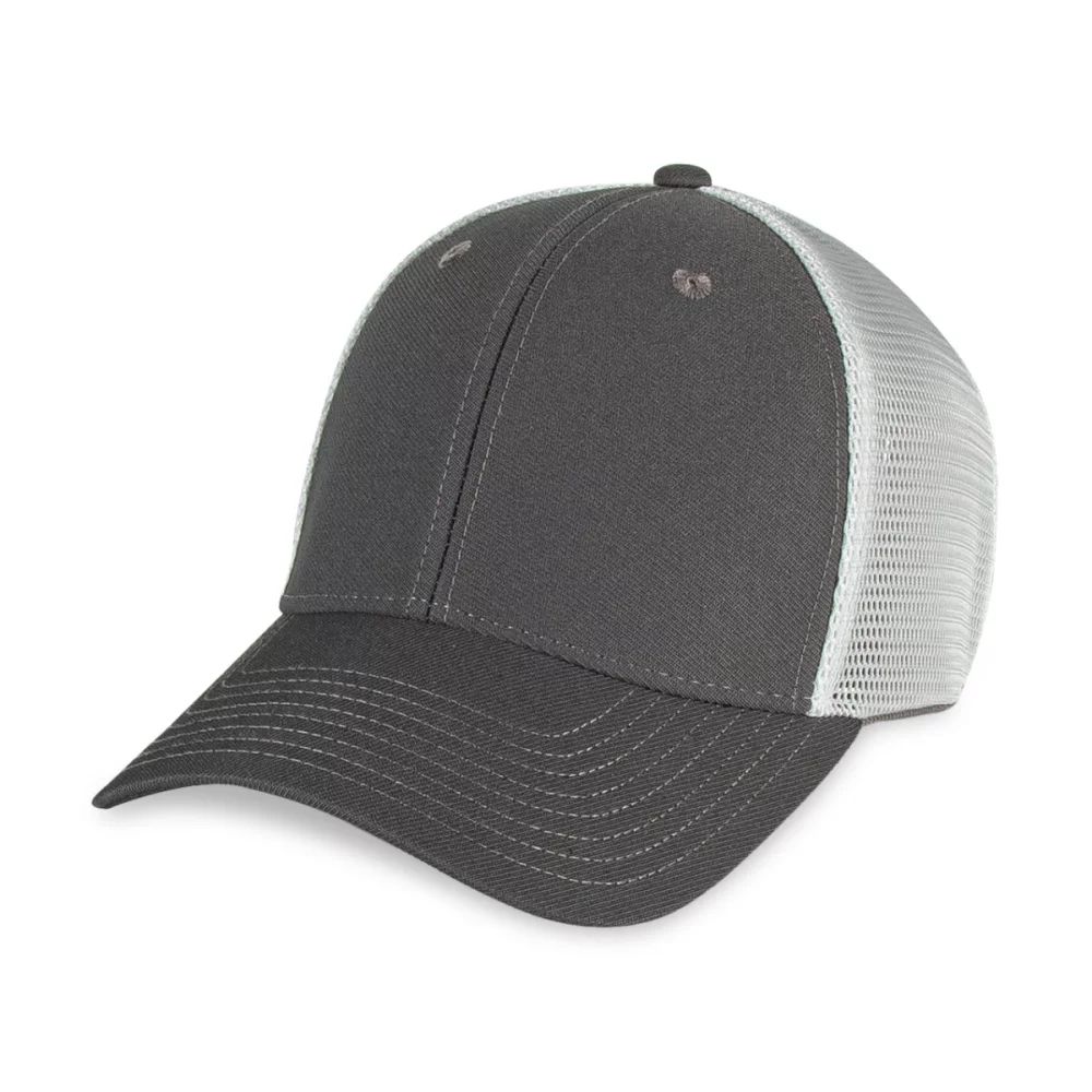 Merrimack Hat Co.™ Casquette Casey Trucker - Gris-Blanc