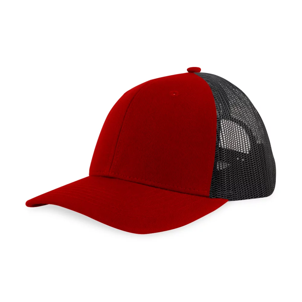 Merrimack Hat Co.™ Colt Trucker - Red-Charcoal