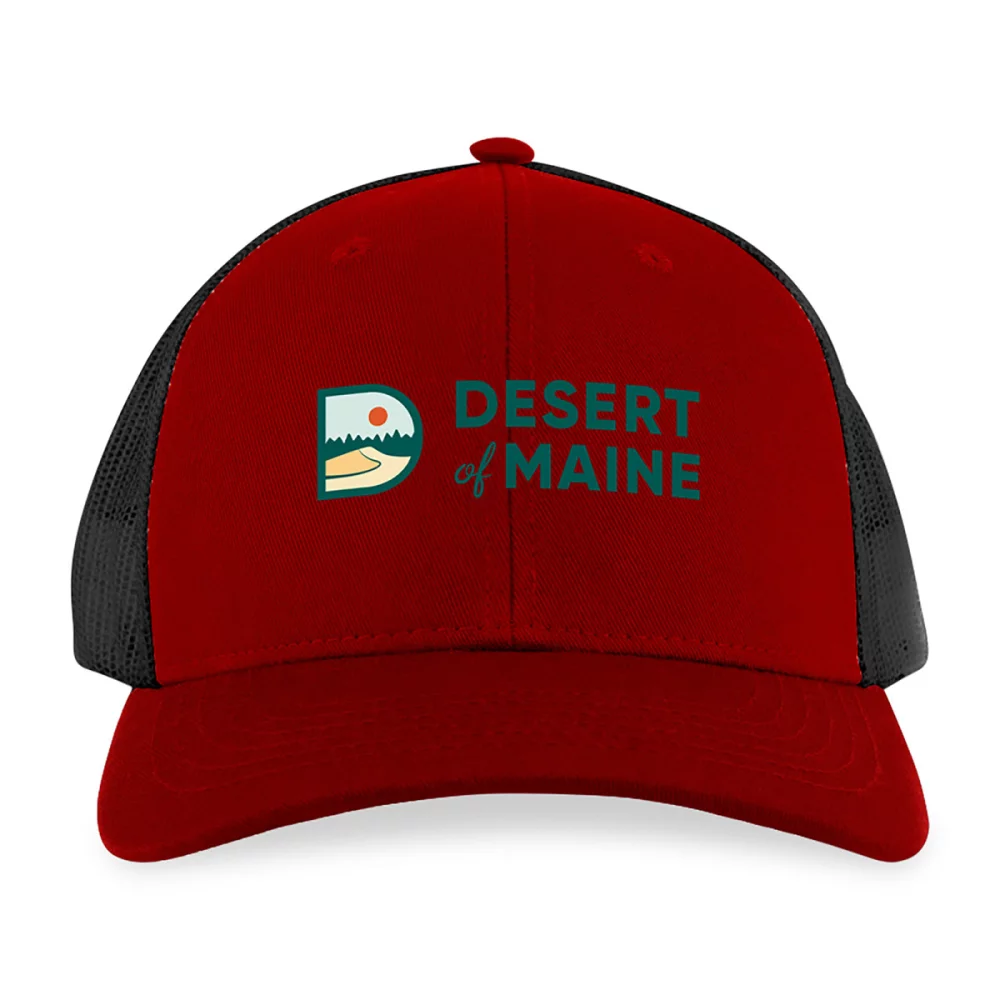 Merrimack Hat Co.™ Colt Trucker - Rouge et Charbon