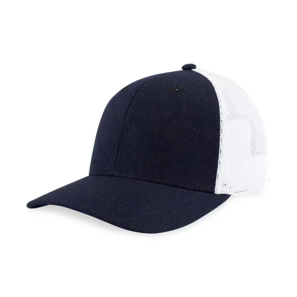 Merrimack Hat Co.™ Colt Trucker - Marine-Blanc