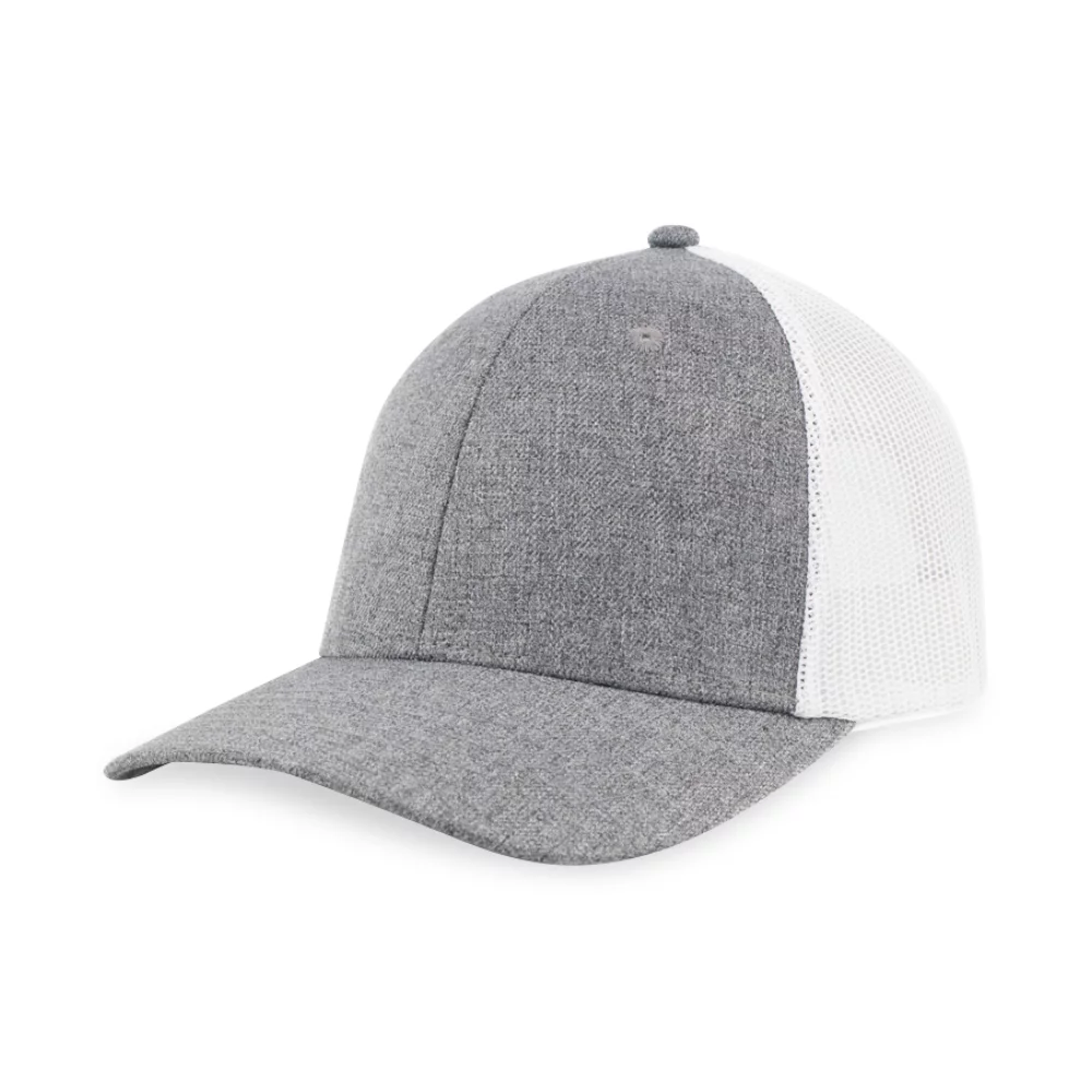 Merrimack Hat Co.™ Colt Trucker - Gris chiné-blanc