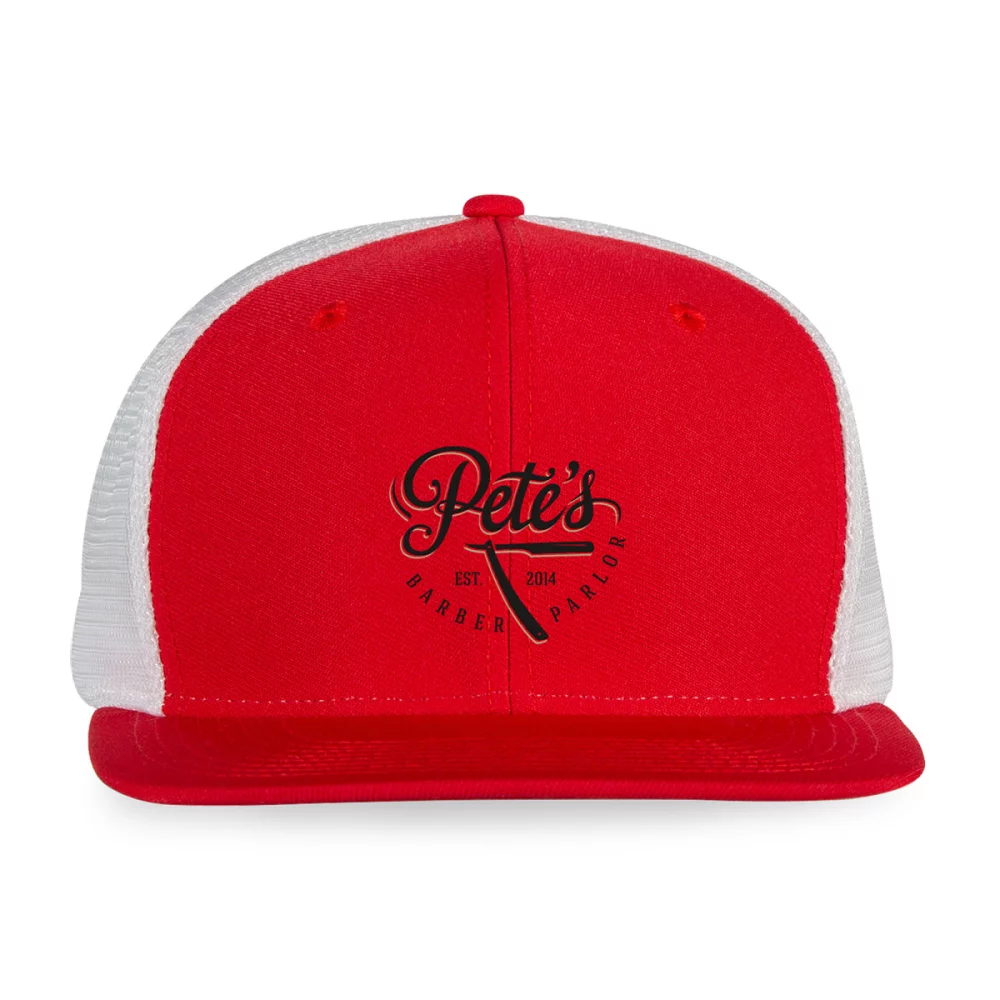 Merrimack Hat Co.™ Axel Trucker - Rouge-Blanc