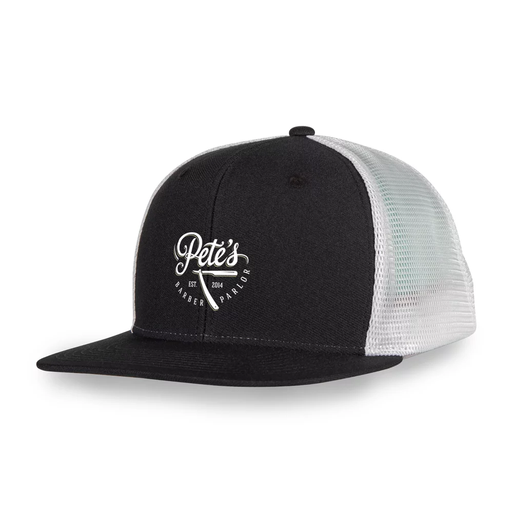 Merrimack Hat Co.™ Axel Trucker - Noir-Blanc