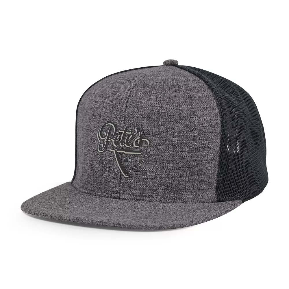 Merrimack Hat Co.™ Axel Trucker - Heather Grey-Black