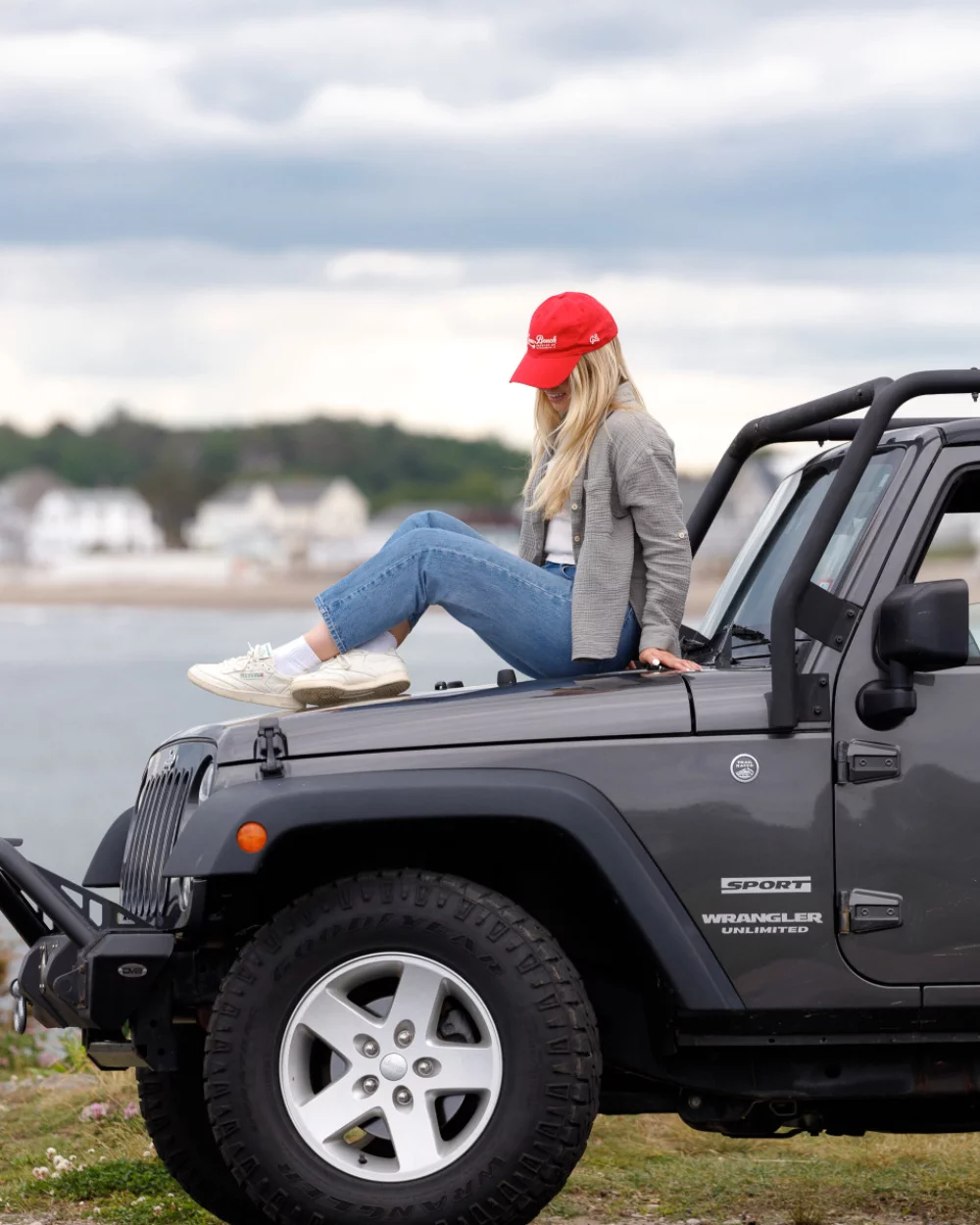 Casquette Cooper de Merrimack Hat Co.™ - Rouge