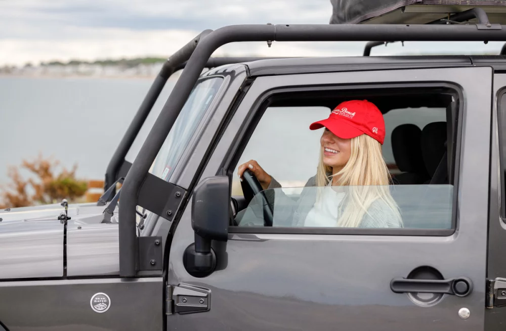 Casquette Cooper de Merrimack Hat Co.™ - Rouge