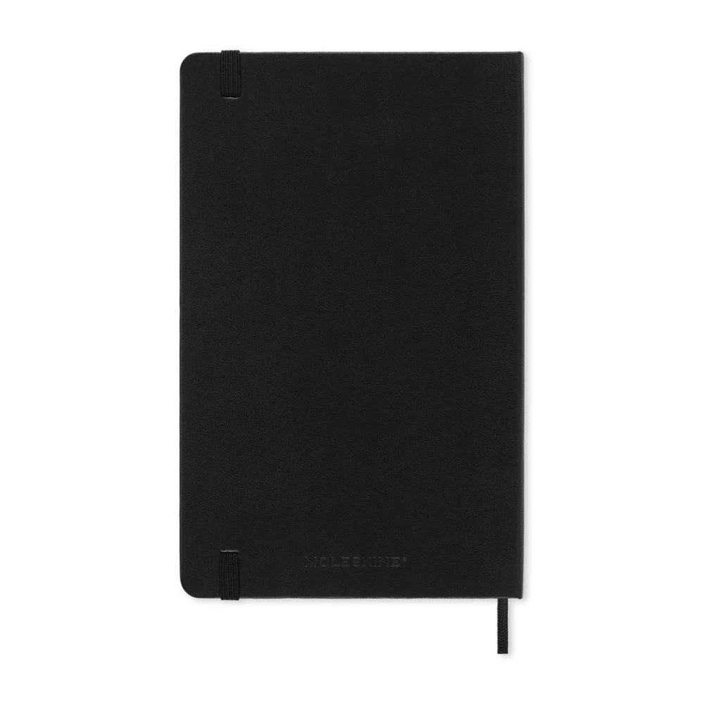 Moleskine® Hard Cover Large 18 Month Daily 2024-2025 Planner - Black
