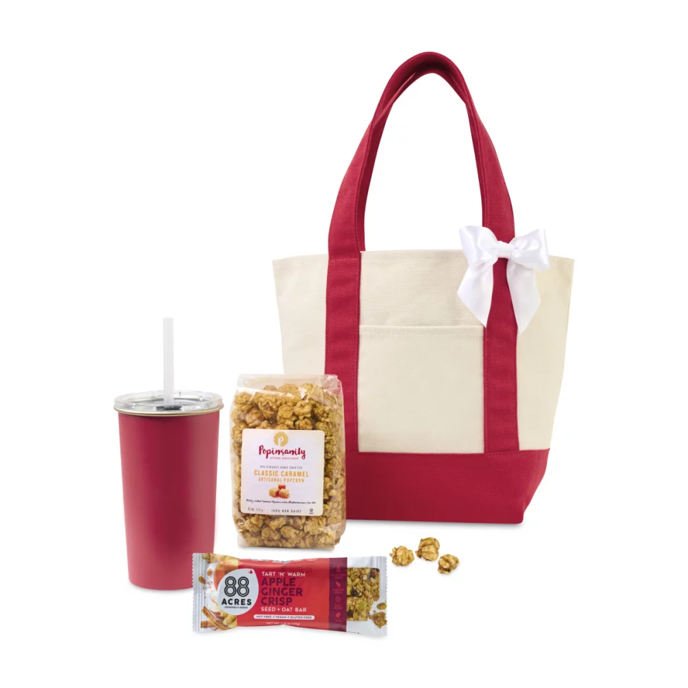 You're Tote-ally Awesome Gift Set - Red