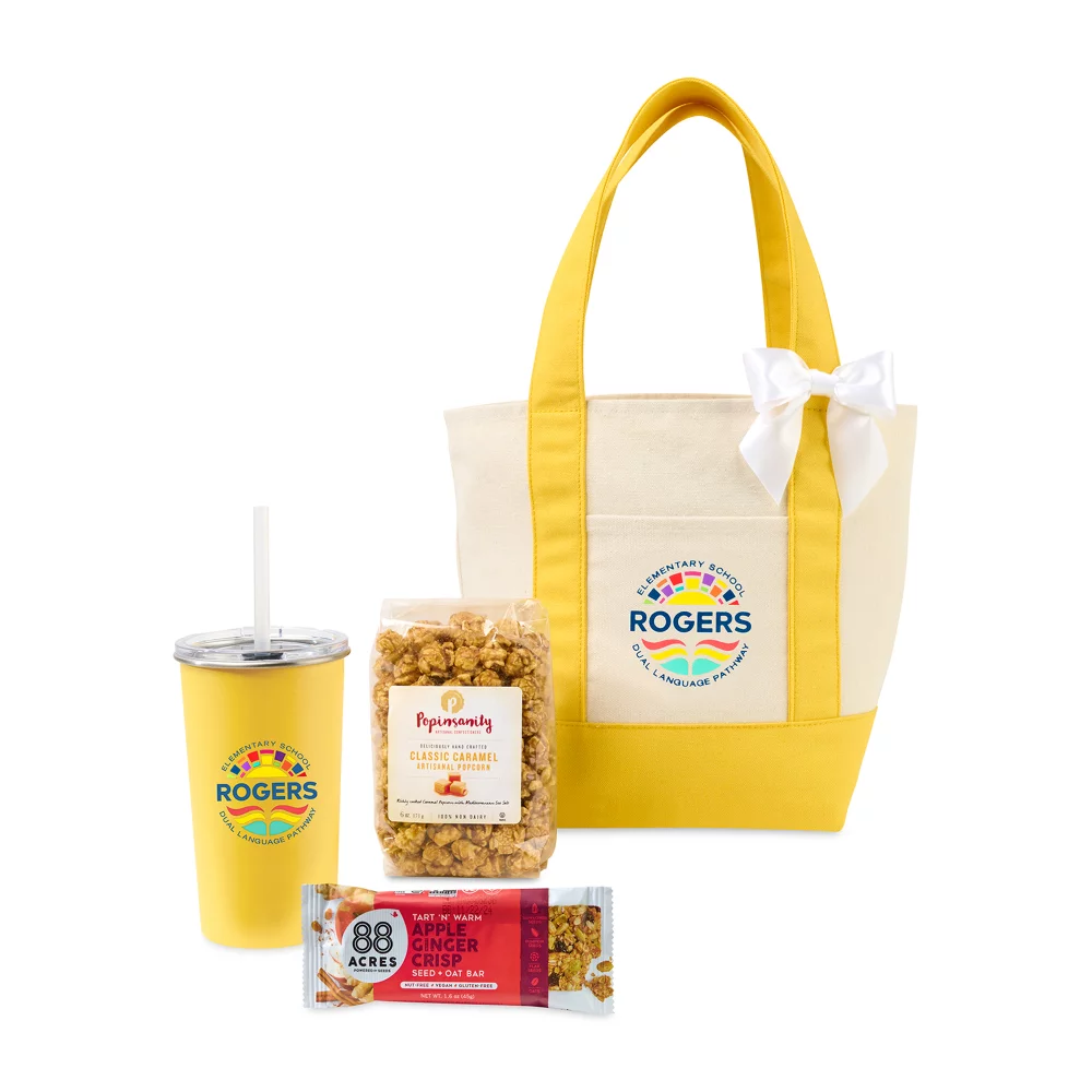 You're Tote-ally Awesome Gift Set - Yellow