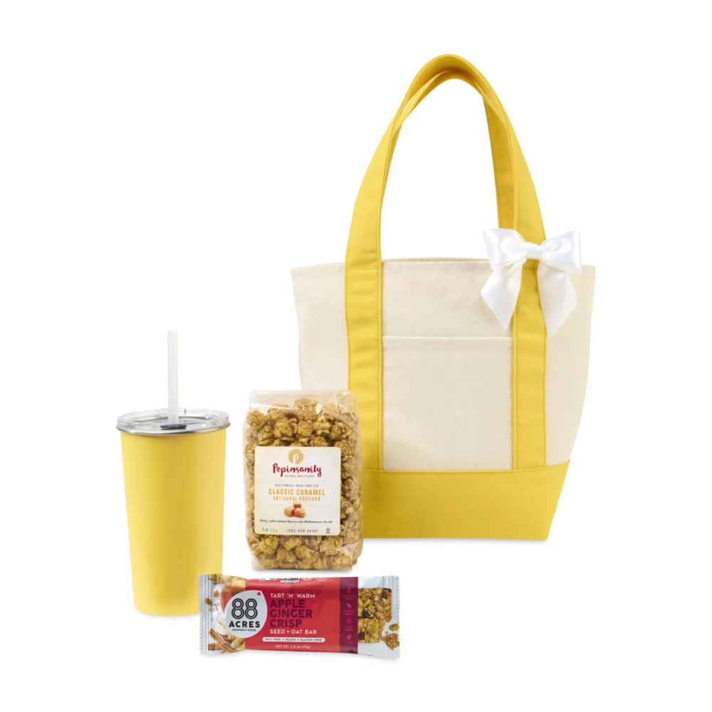 You're Tote-ally Awesome Gift Set - Yellow
