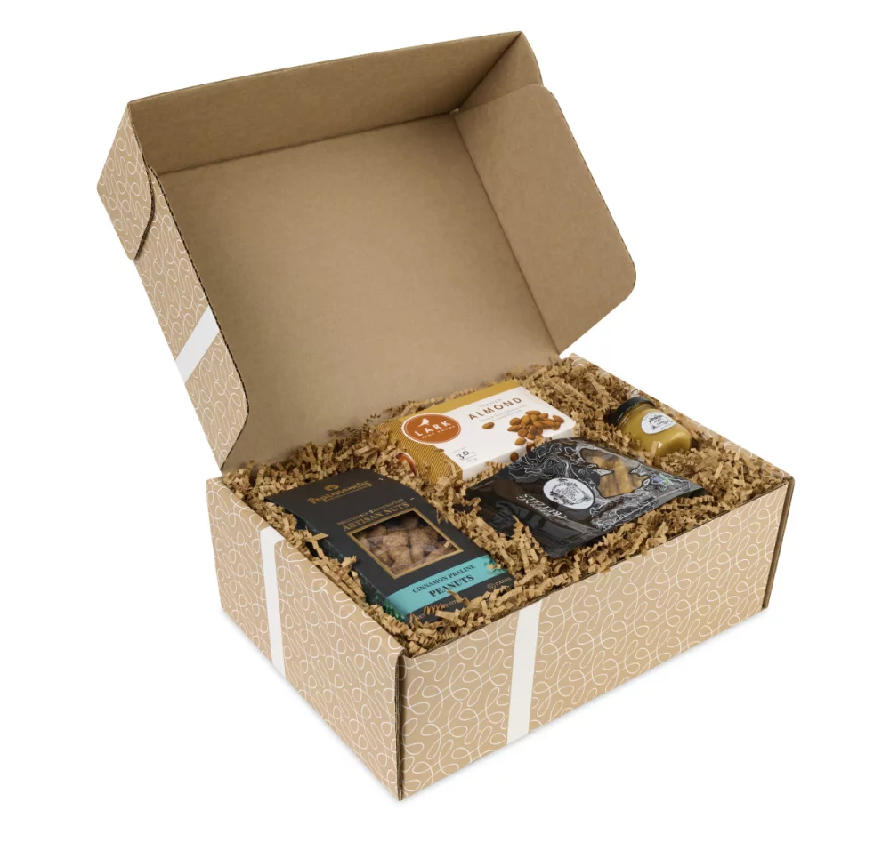 Planche à fromage en bambou et ensemble cadeau de bouchées - Bambou