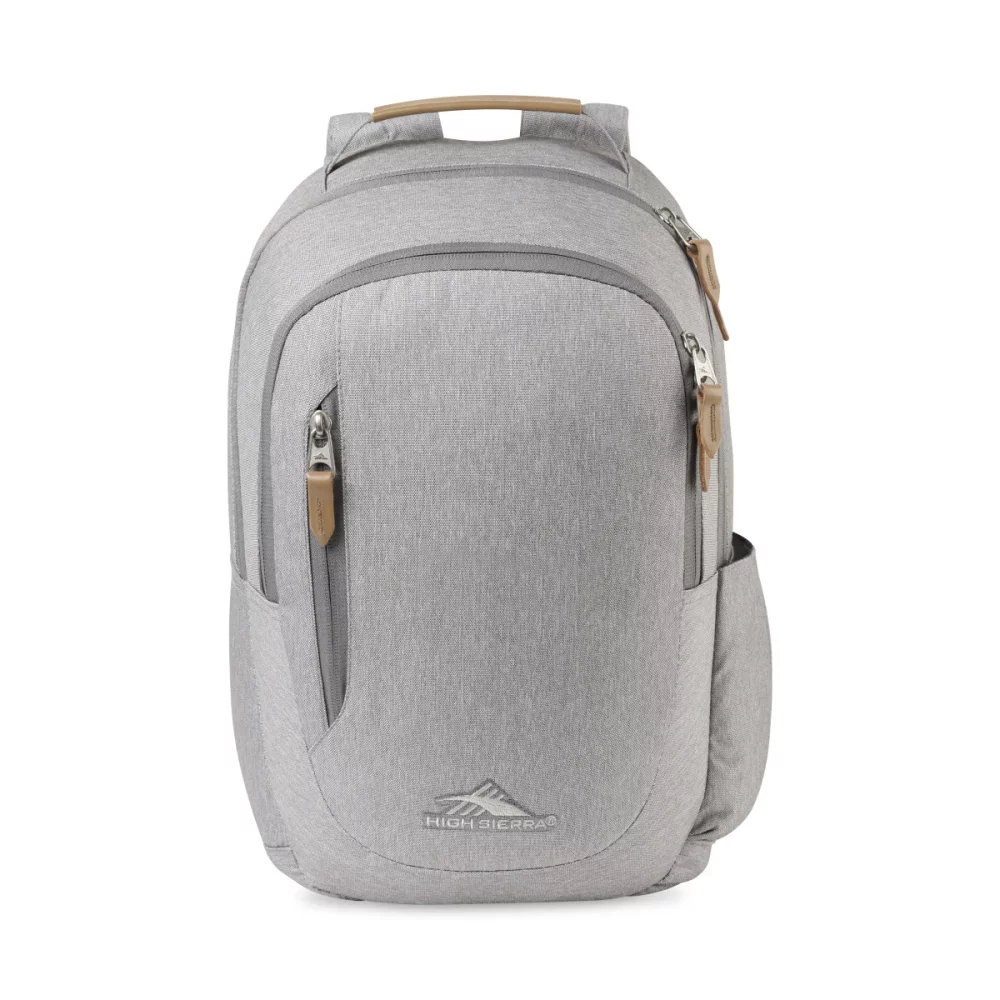 Sac à dos pour ordinateur portable High Sierra® Haidan - Gris clair chiné
