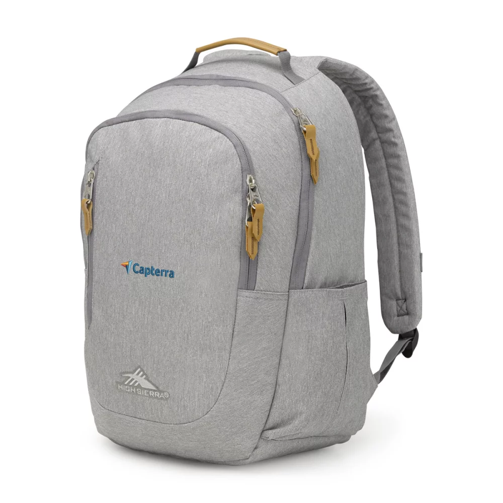 High Sierra® Haidan Laptop Backpack - Light Grey Heather