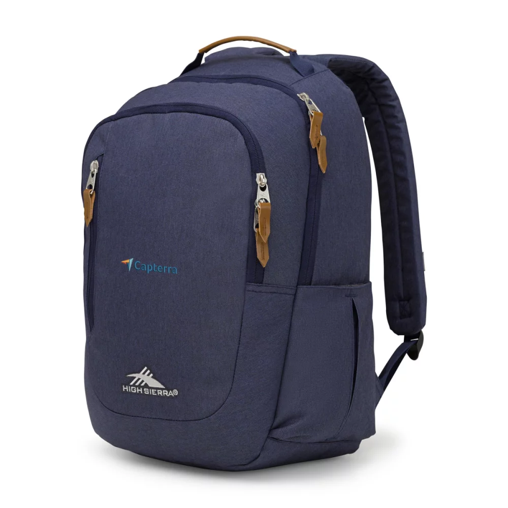 High Sierra® Haidan Laptop Backpack - Navy Heather