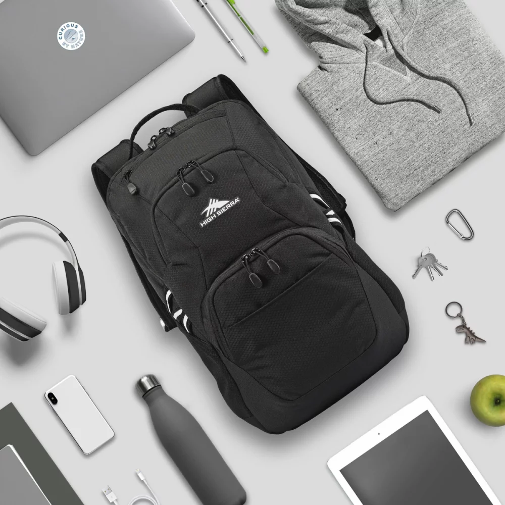 High Sierra® Swoop SG Laptop Backpack - Black
