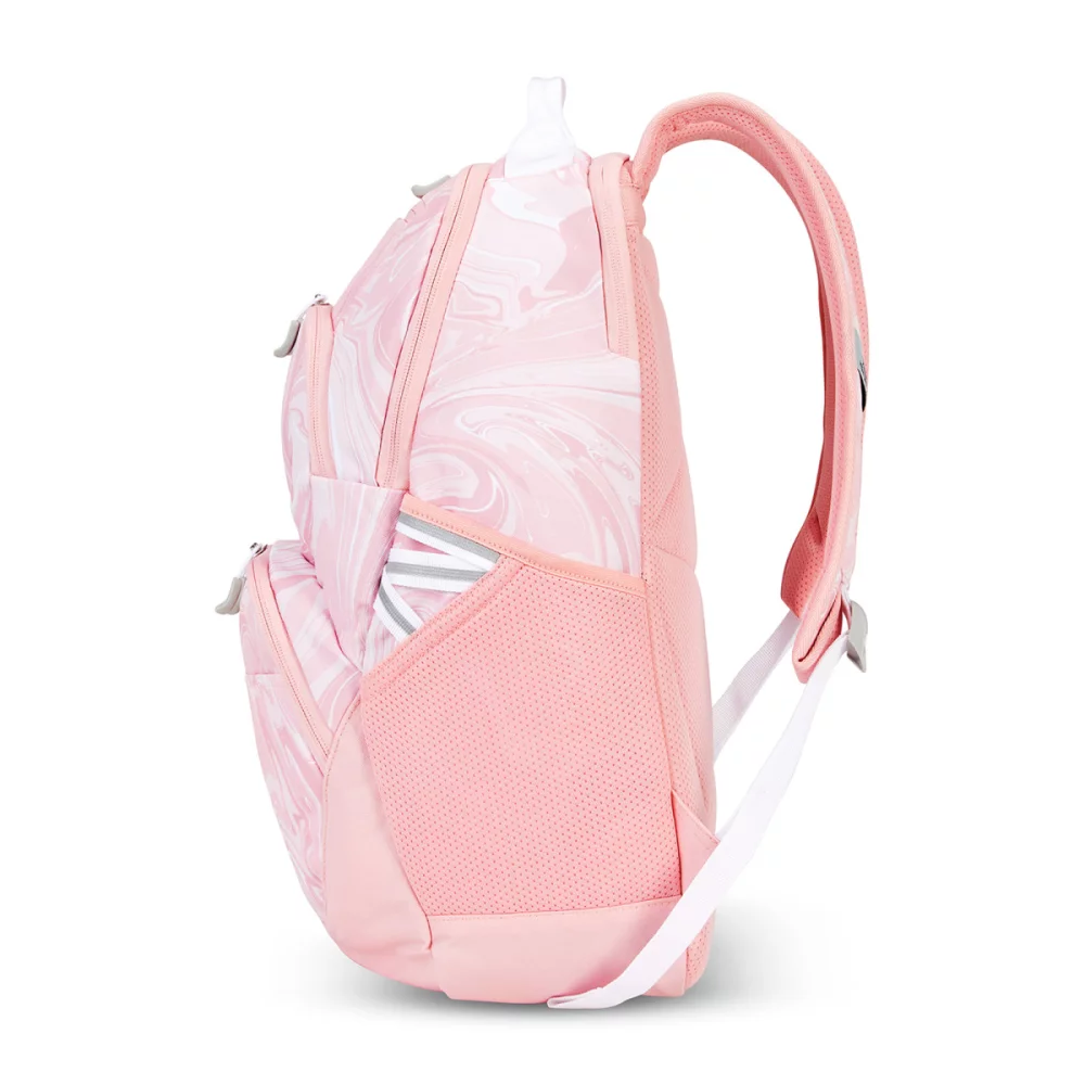 Sac à dos pour ordinateur portable High Sierra® Swoop SG - Rose marbré-Rose bonbon
