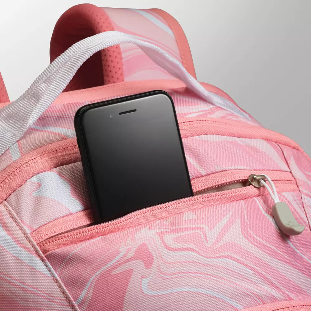 Sac à dos pour ordinateur portable High Sierra® Swoop SG - Rose marbré-Rose bonbon