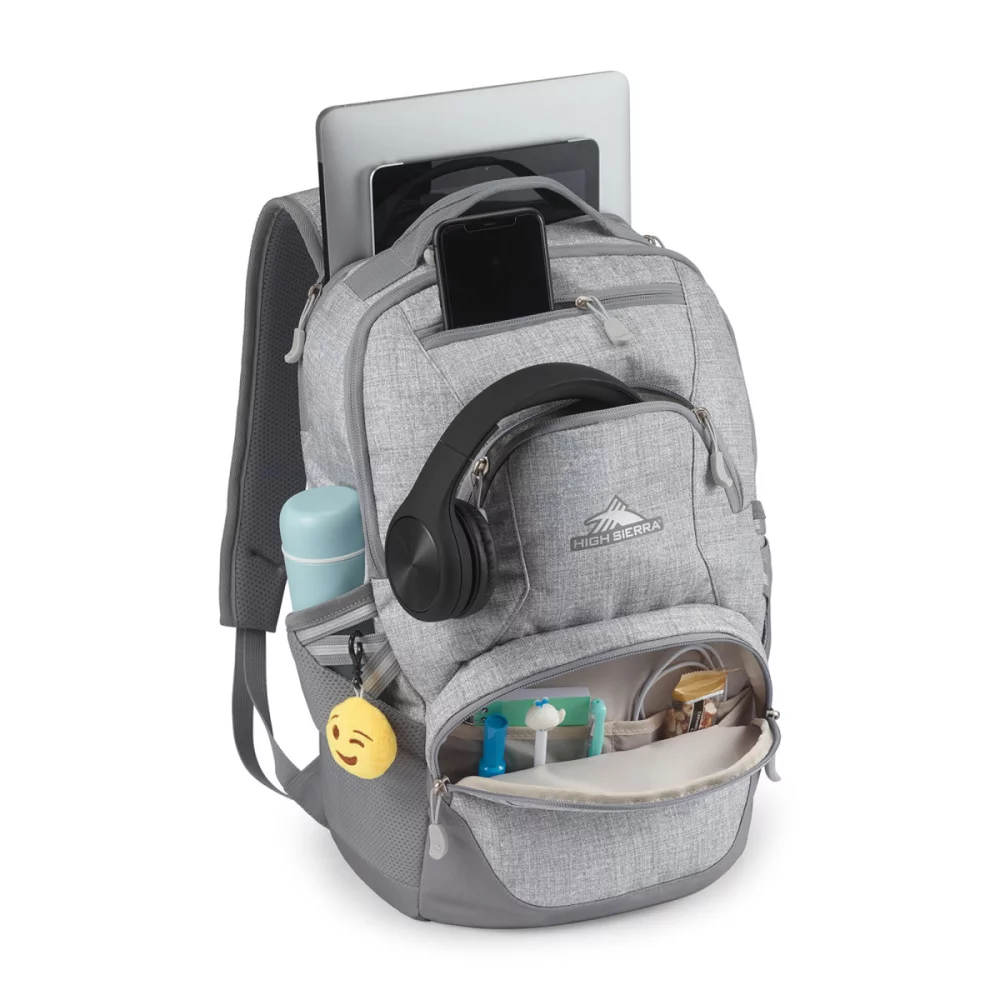 Sac à dos pour ordinateur portable High Sierra® Swoop SG - Argent Heather