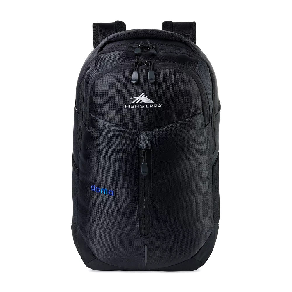 Sac à dos pour ordinateur portable High Sierra® Swerve Pro - Noir