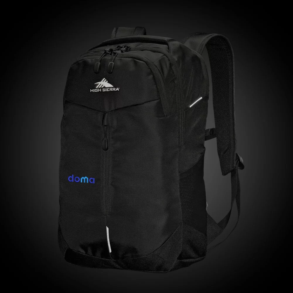 Sac à dos pour ordinateur portable High Sierra® Swerve Pro - Noir