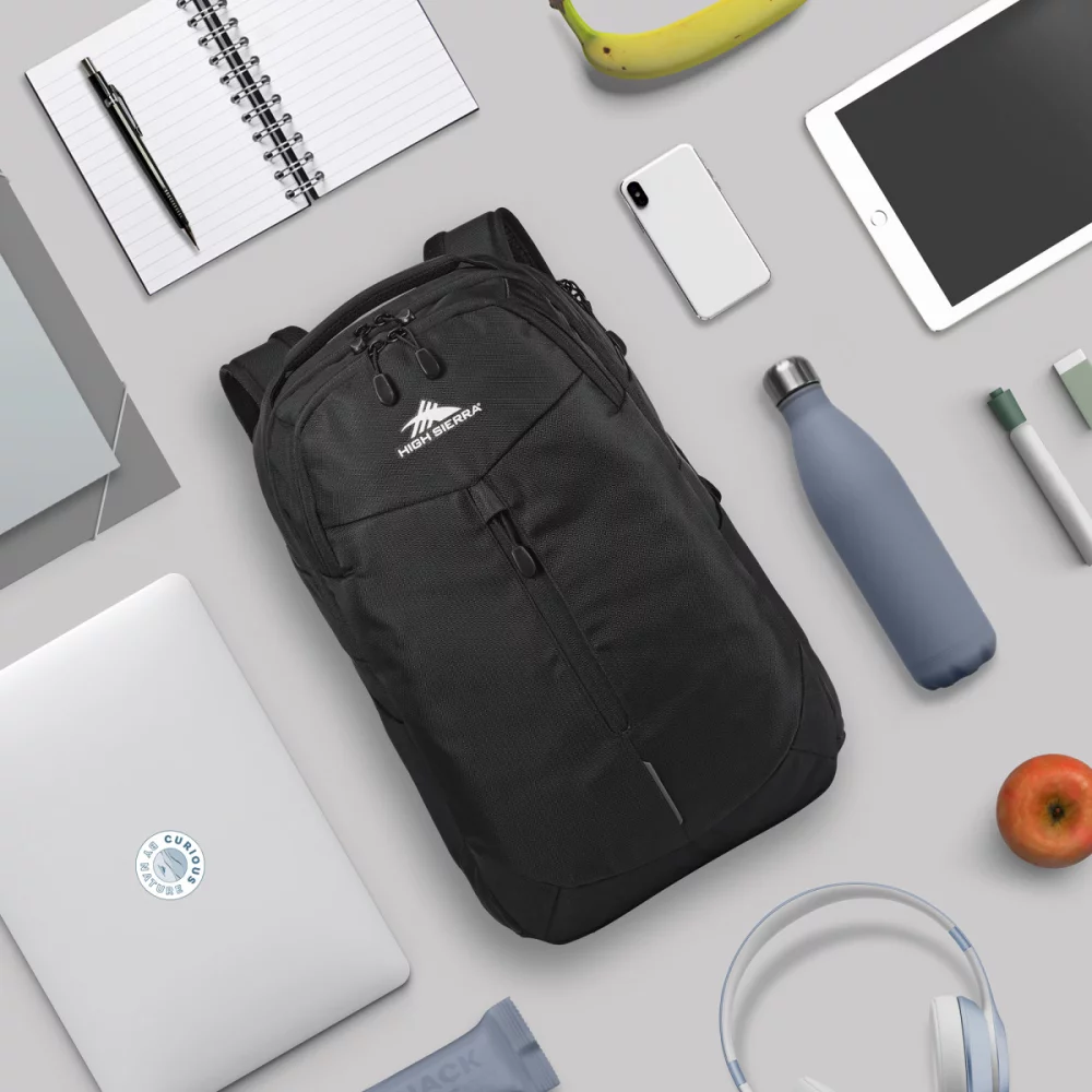 High Sierra® Swerve Pro Laptop Backpack - Black
