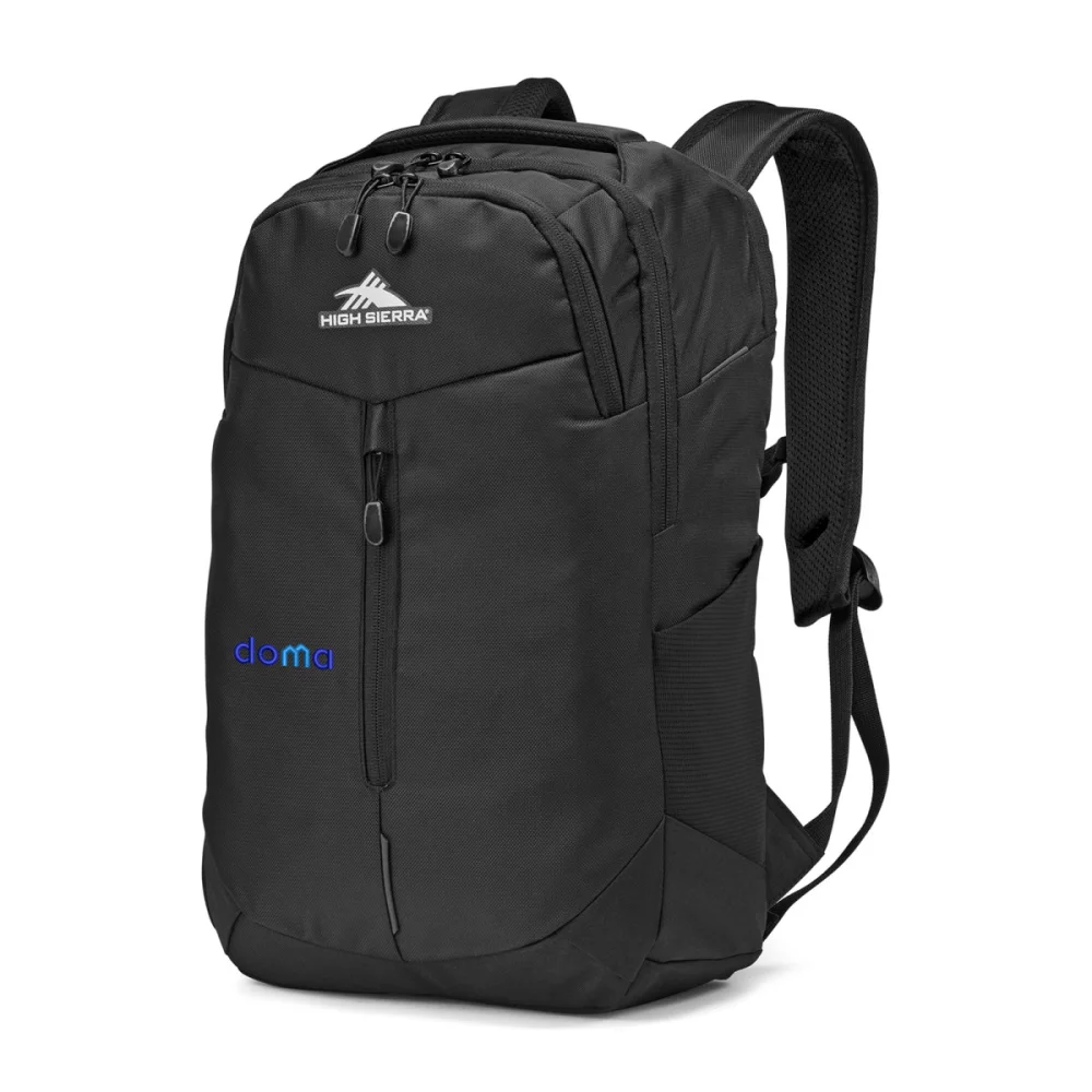 High Sierra® Swerve Pro Laptop Backpack - Black