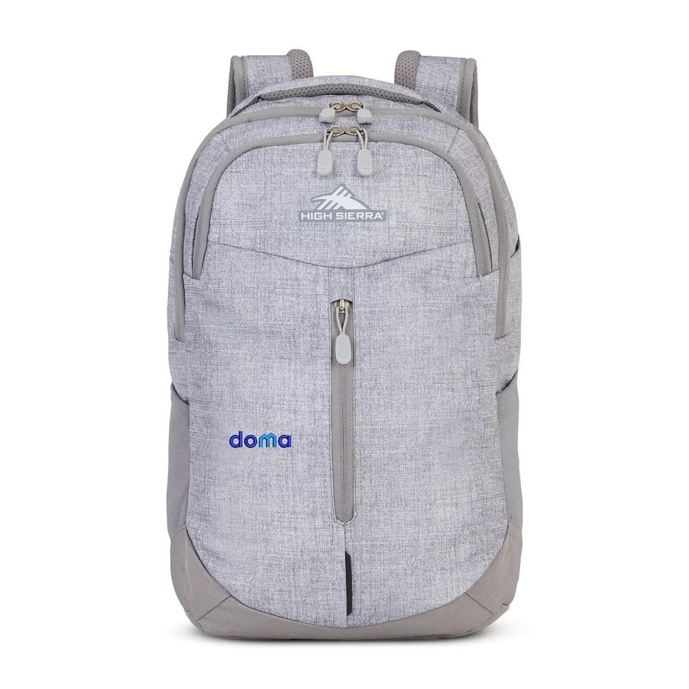 Sac à dos pour ordinateur portable High Sierra® Swerve Pro - Argent Heather