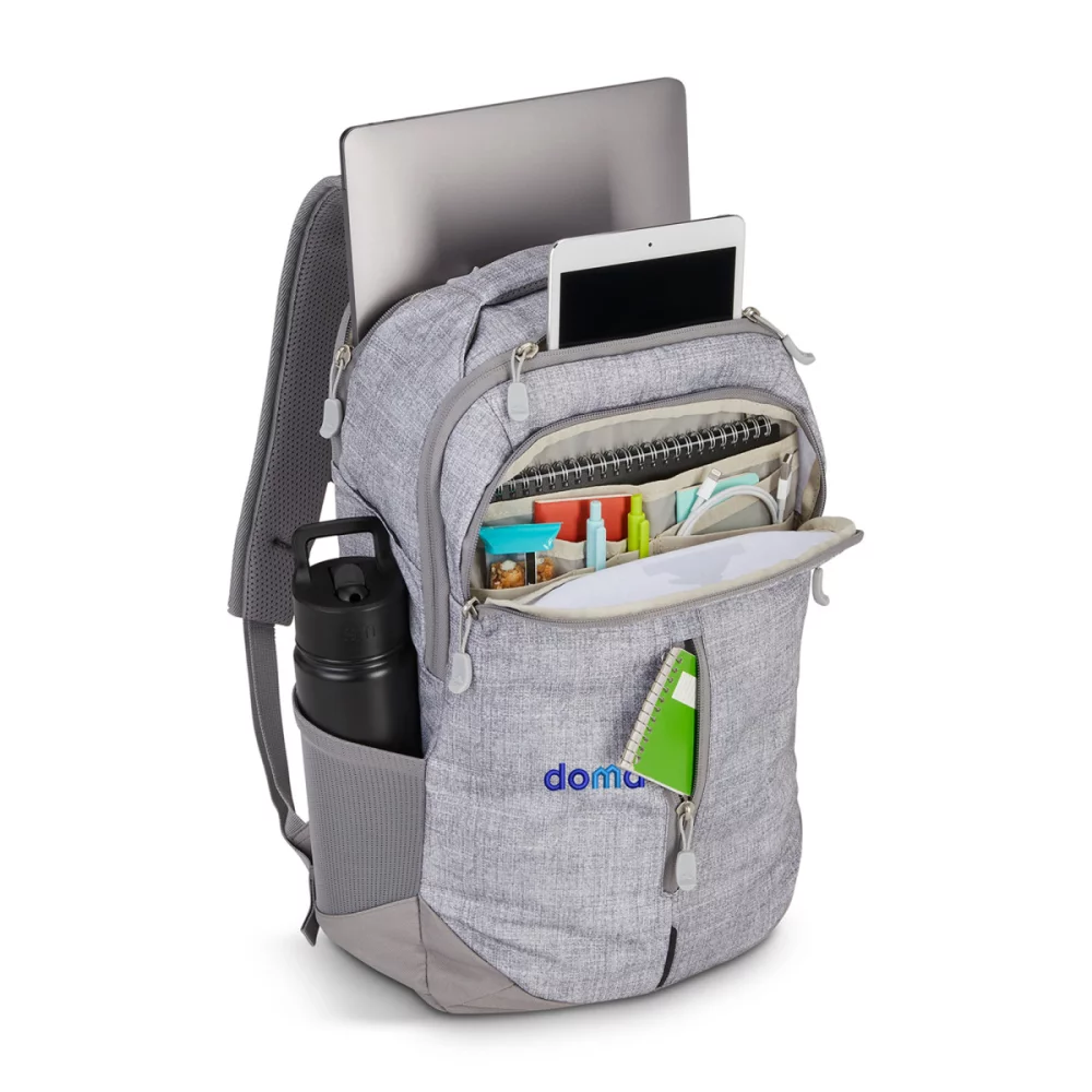 High Sierra® Swerve Pro Laptop Backpack - Silver Heather