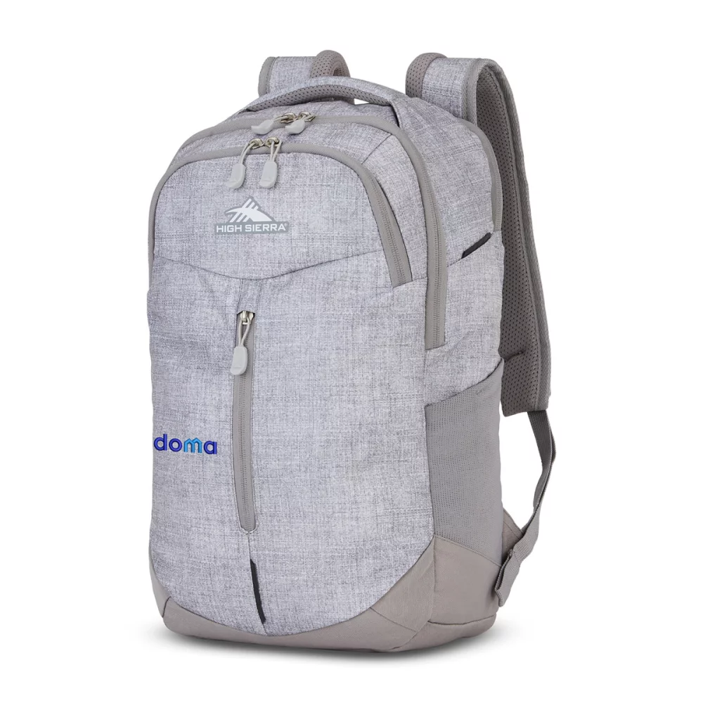 Sac à dos pour ordinateur portable High Sierra® Swerve Pro - Argent Heather