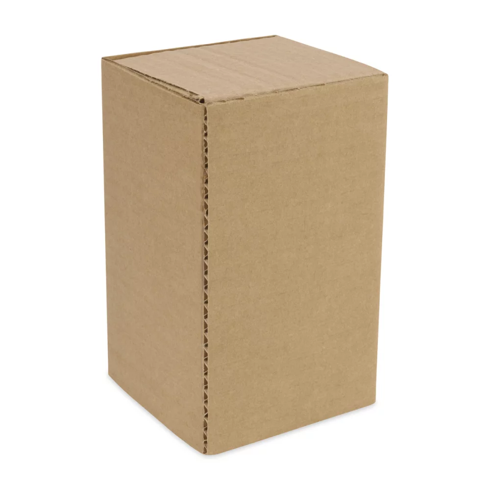 Carafe à ondulations recyclée premium Be Home® - courte - transparente