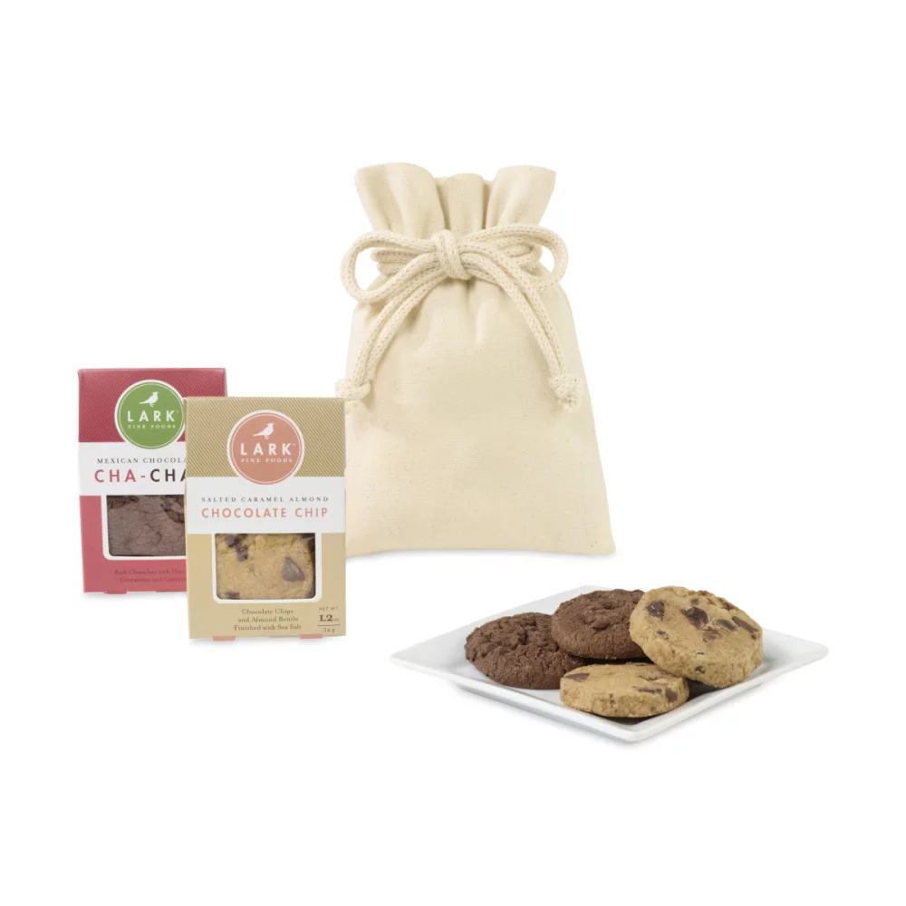 Lark Cookies Welcoming Sweet Treat Gift Bag - Natural