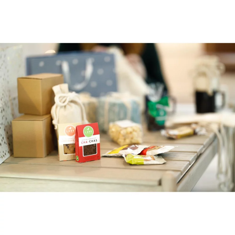 Sac cadeau de biscuits Lark Cookies - Naturel