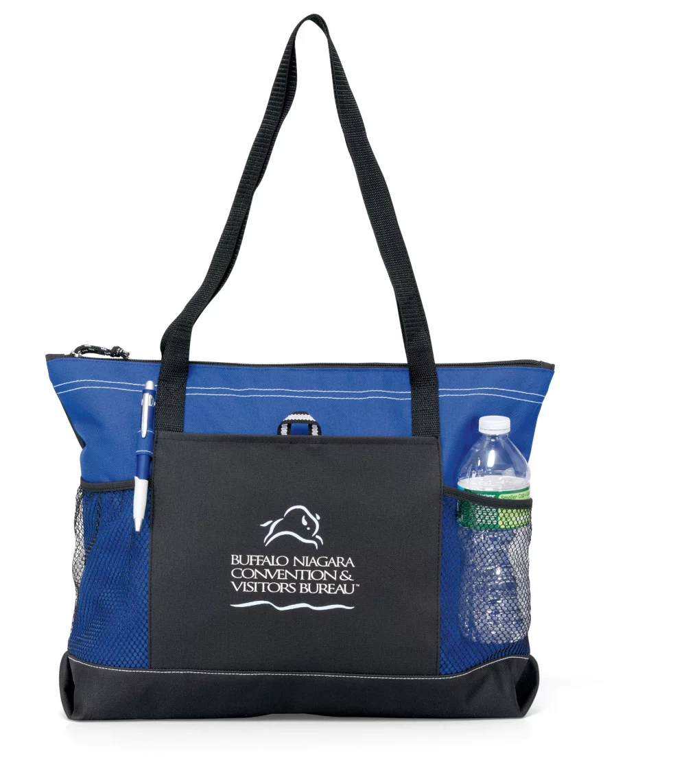 Select Zippered Tote - Royal Blue