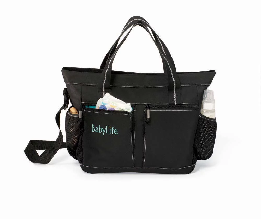 Peekaboo Diaper Kit - Black-Turquoise