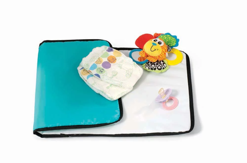 Peekaboo Diaper Kit - Black-Turquoise
