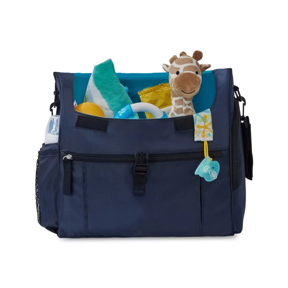 Uptown Convertible Diaper Bag Kit - Navy Blue