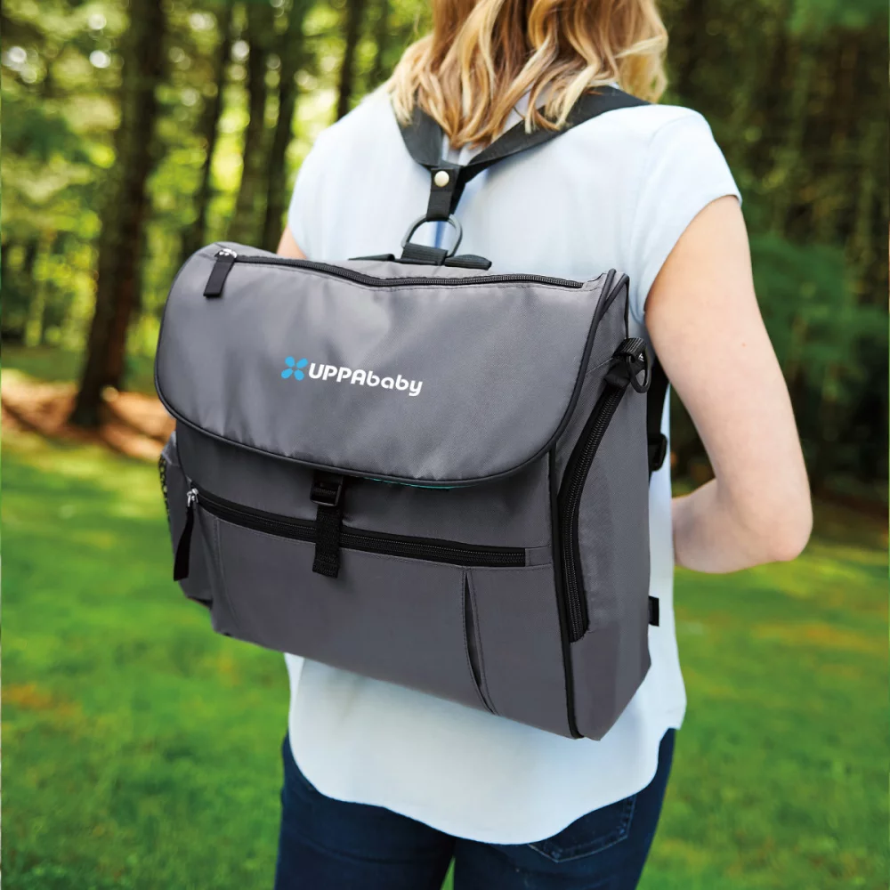 Uptown Convertible Diaper Bag Kit - Grey
