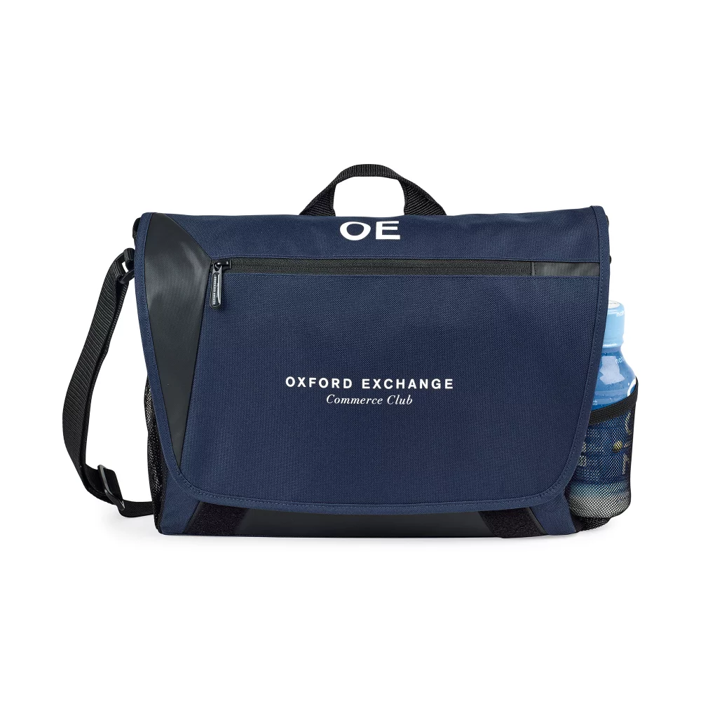 Sac messager pour ordinateur portable Sawyer - Bleu marine