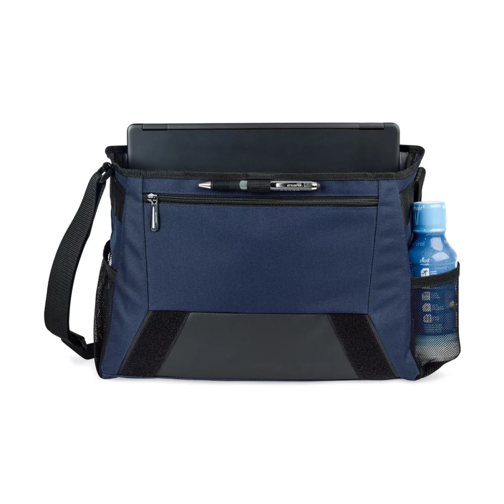 Sac messager pour ordinateur portable Sawyer - Bleu marine