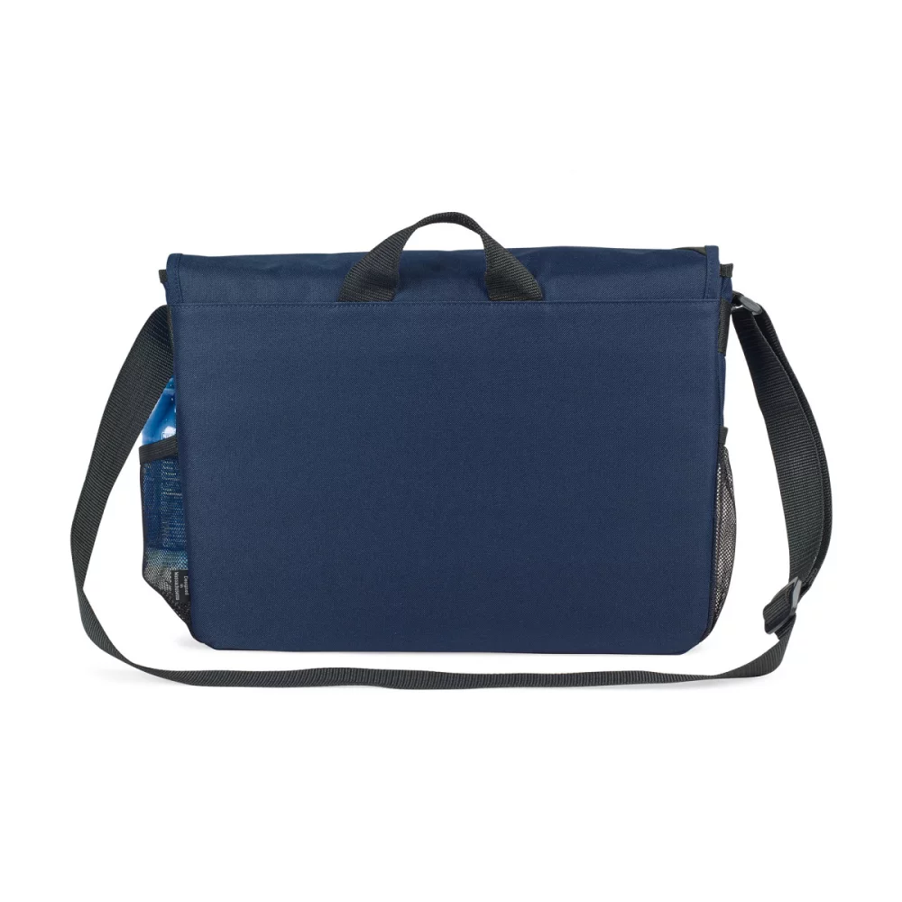 Sac messager pour ordinateur portable Sawyer - Bleu marine