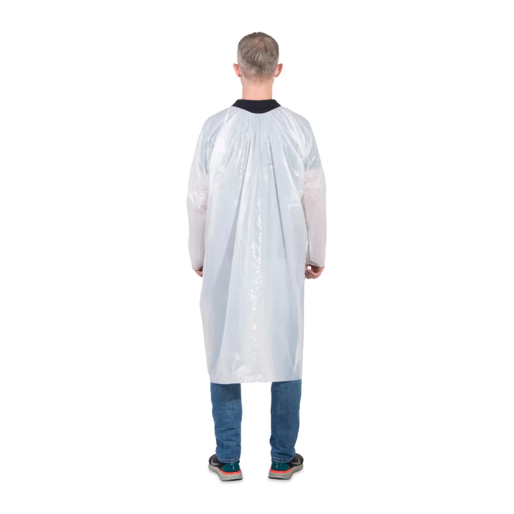 LDPE Gown - White