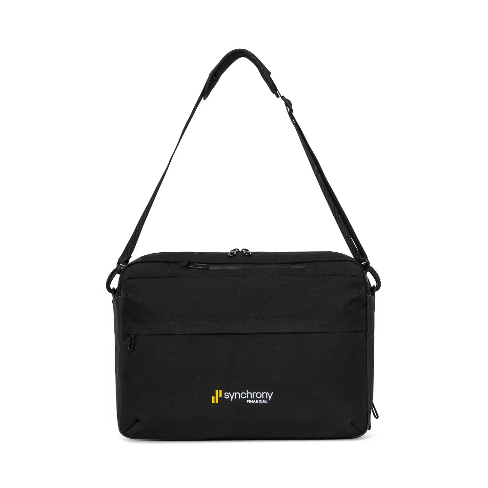 Jackson Slim Convertible Laptop Portfolio - Black