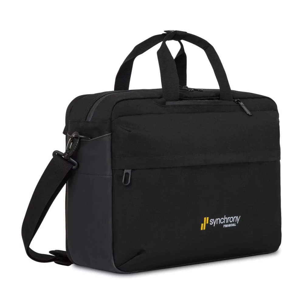 Jackson Slim Convertible Laptop Portfolio - Black