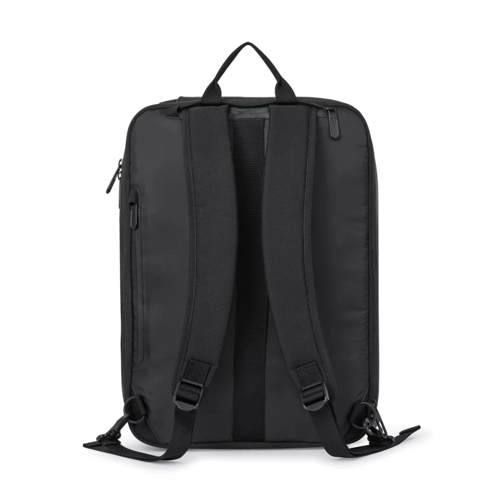 Portefeuille pour ordinateur portable convertible Jackson Slim - Noir