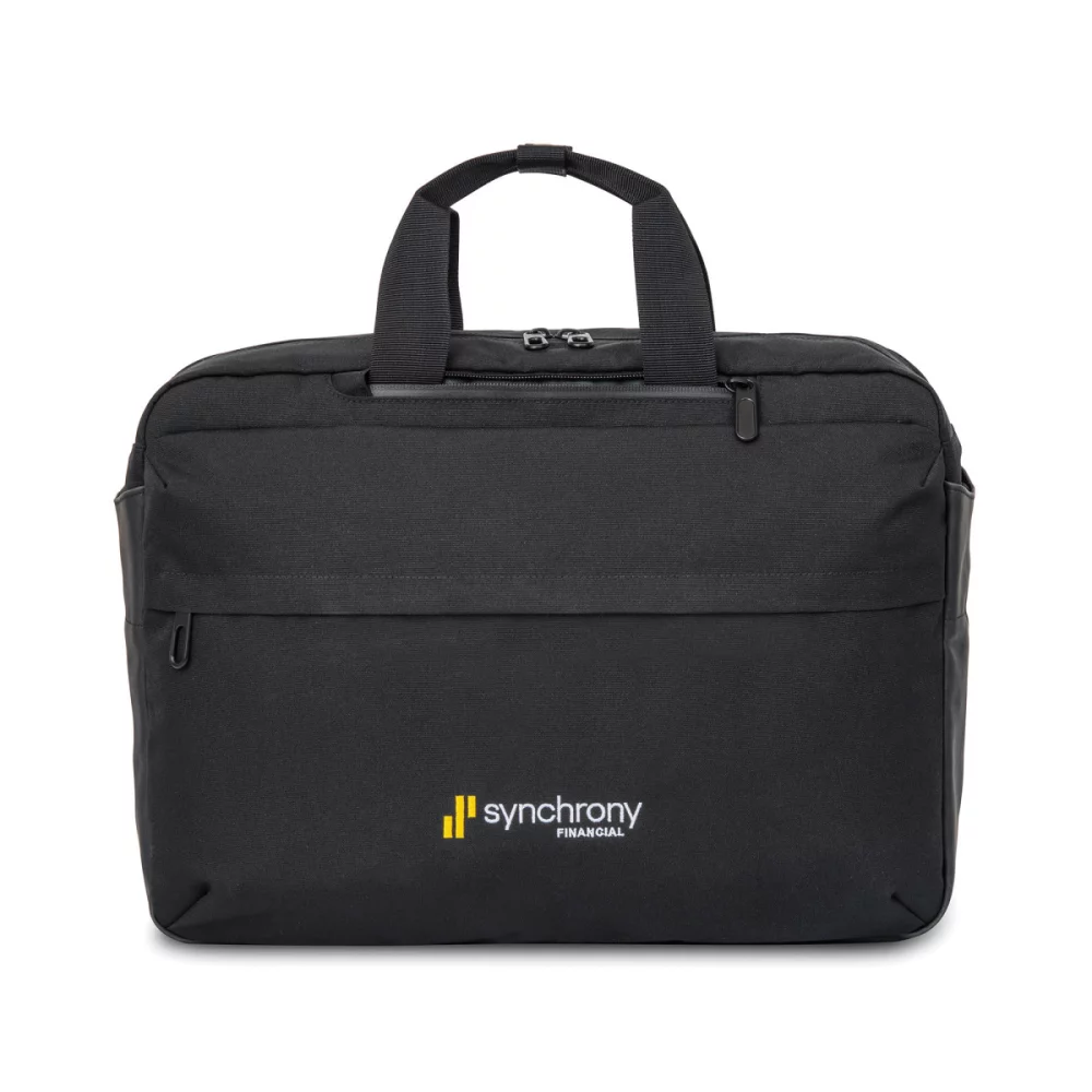 Jackson Slim Convertible Laptop Portfolio - Black