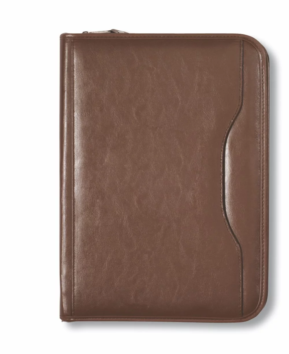 Porte-documents en cuir vintage de luxe pour cadres - Marron