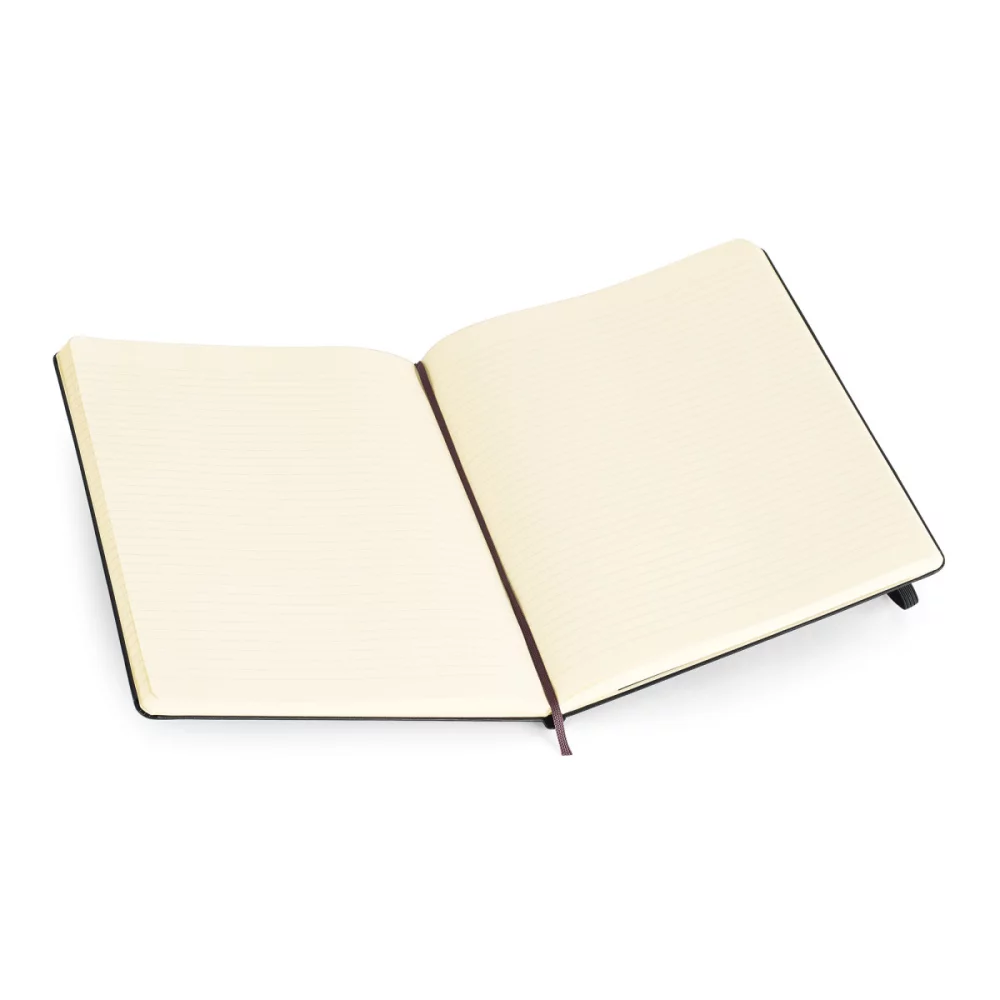 Moleskine® Hard Cover Ruled X-Large Notebook - Black