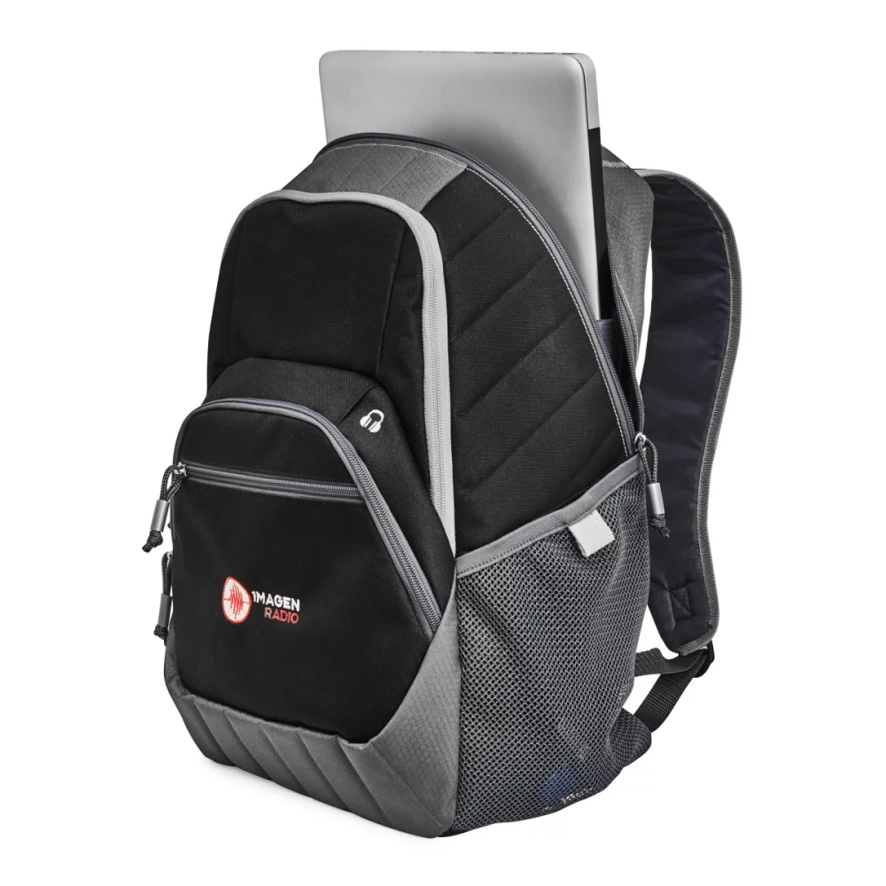 Sac à dos pour ordinateur portable Rangeley Deluxe - Noir